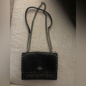 Coach Black Shoulder Bag